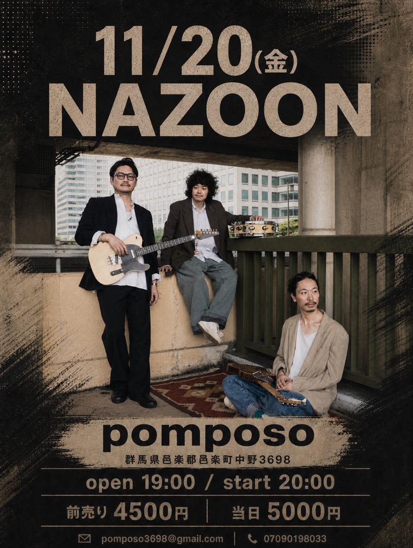 NAZOON フライヤー